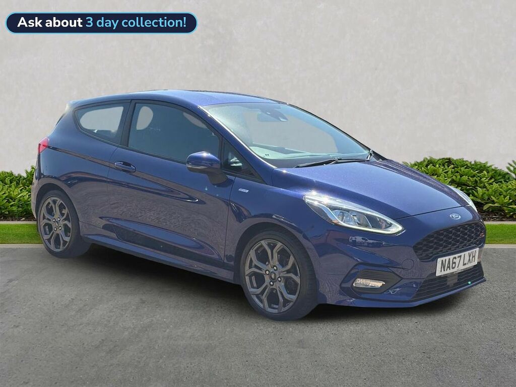Ford Fiesta 1.0T Ecoboost St-line Hatchback Blue