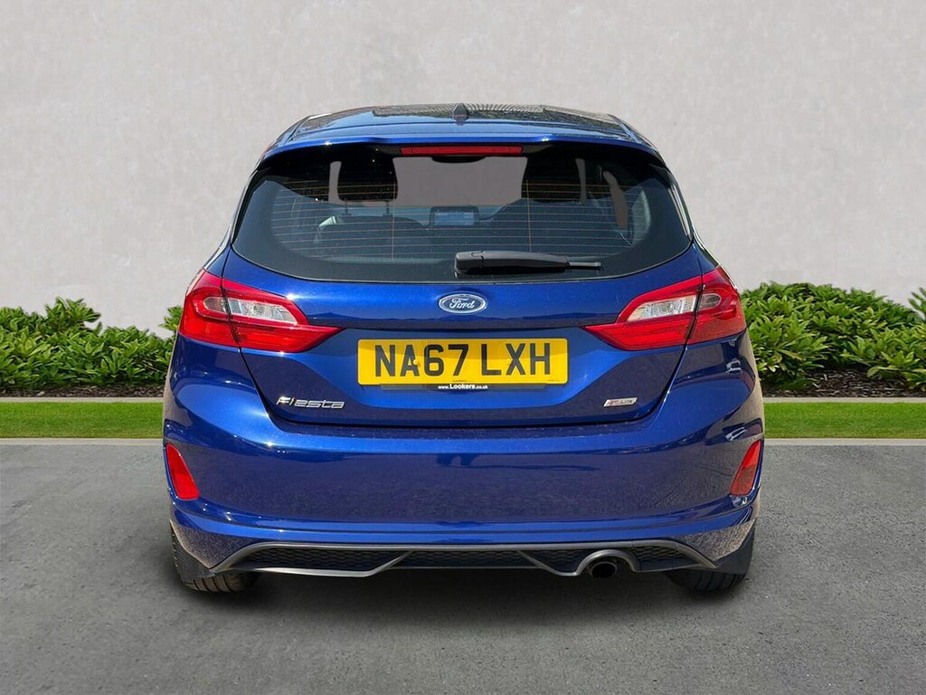 Ford Fiesta 1.0T Ecoboost St-line Hatchback Blue #4
