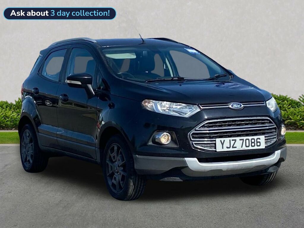 Ford Ecosport 1.5 Tdci Titanium Suv 2Wd Euro 6 Black