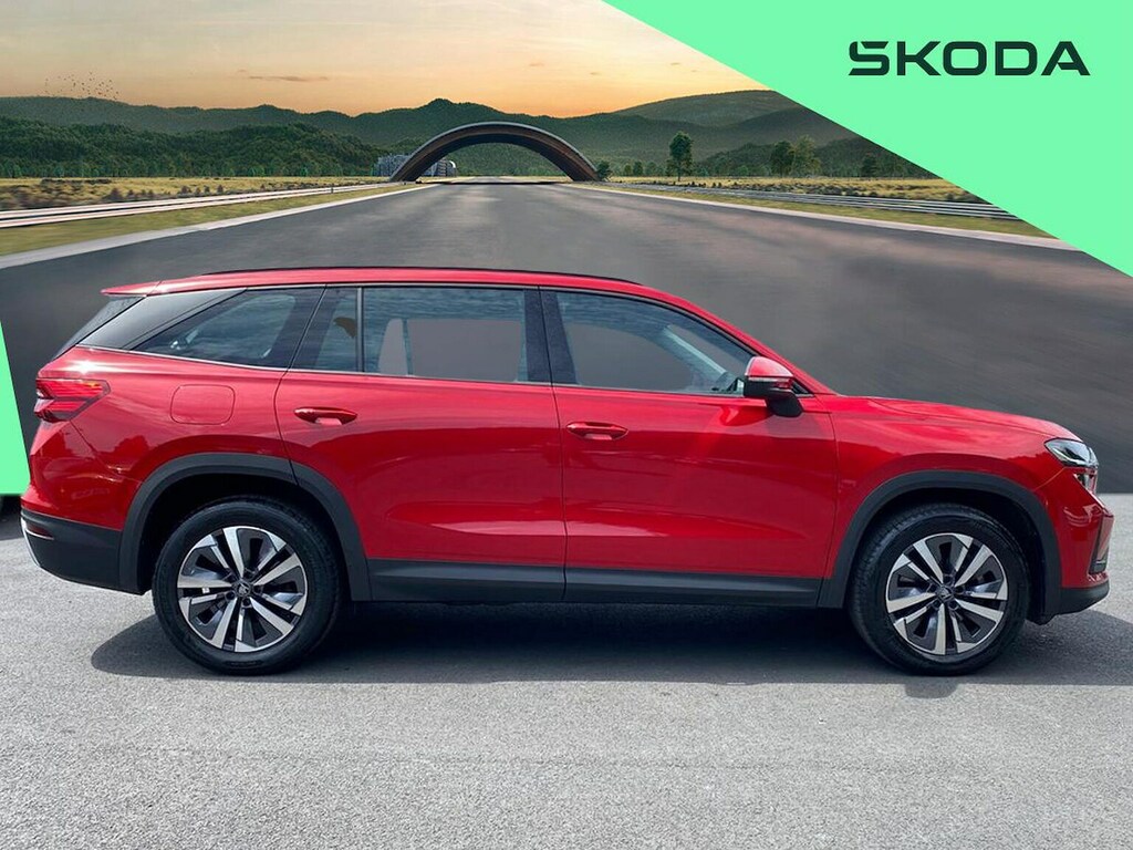 Skoda Kodiaq 2.0 Tdi Se Suv Dsg Euro 6 Ss 7 Seat Red #3