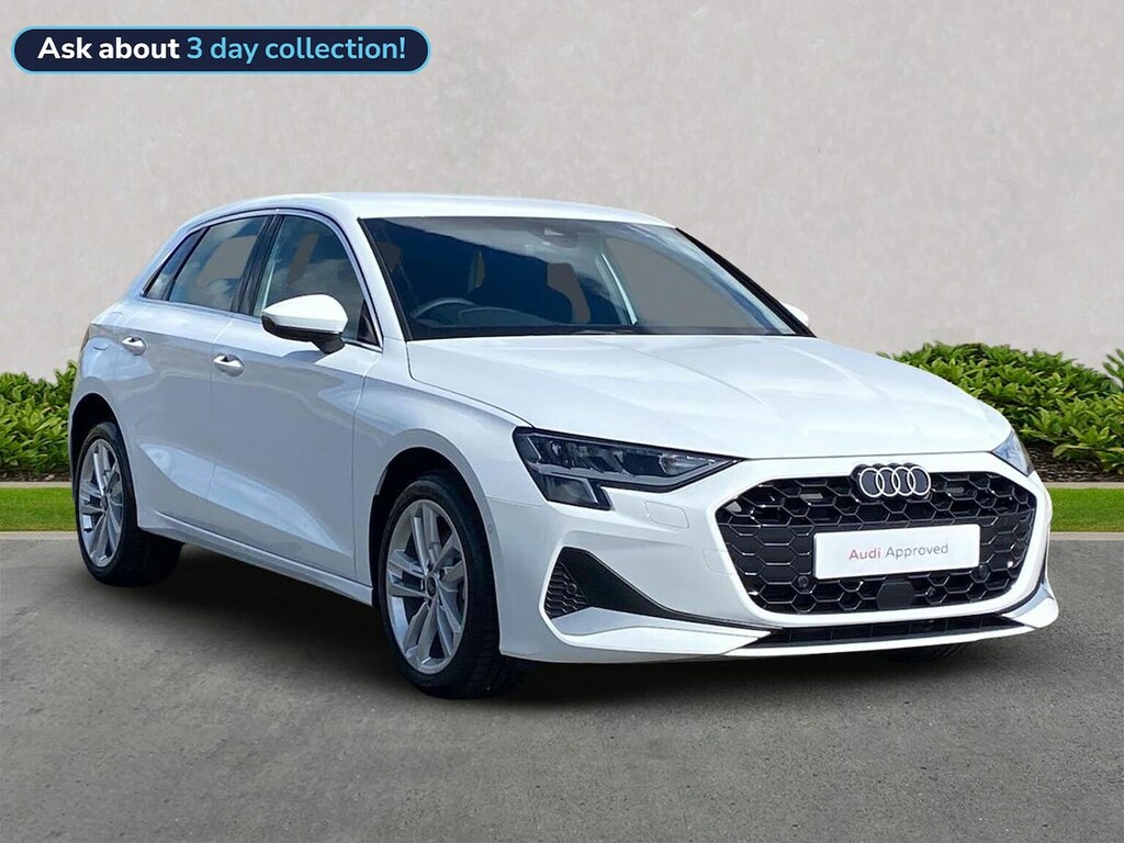 Audi A3 1.5 Tfsie 40 Sport Sportback Plug-in Hy White