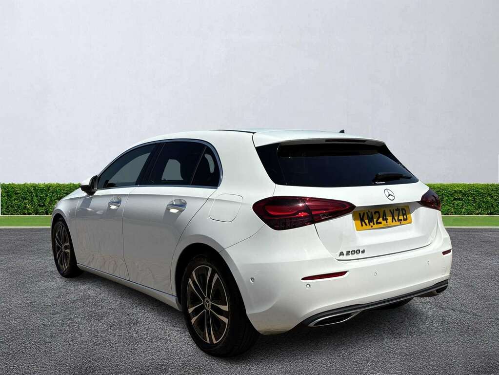 Mercedes-Benz A Class A200d Sport Executive White #2