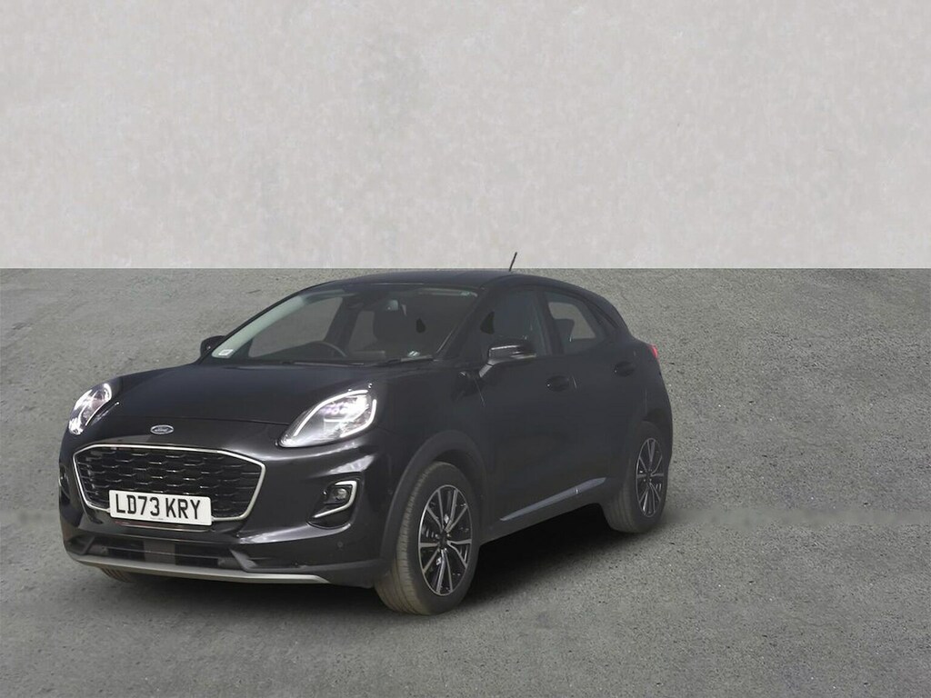 Ford Puma 1.0T Ecoboost Mhev Titanium Suv Hybrid Black #6