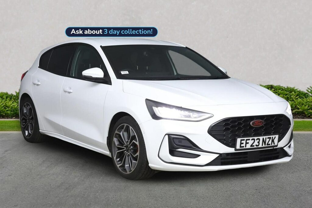 Ford Focus 1.0T Ecoboost St-line X Hatchback Manua White