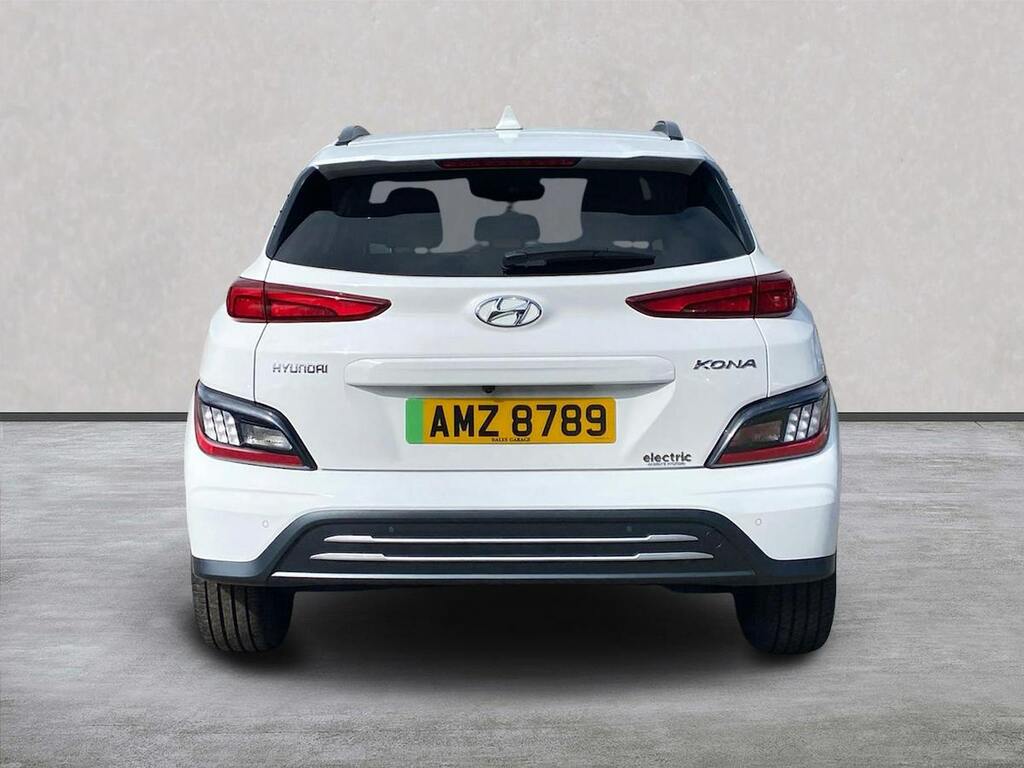 Hyundai Kona 64Kwh Premium Suv 10.5Kw Charge White #4