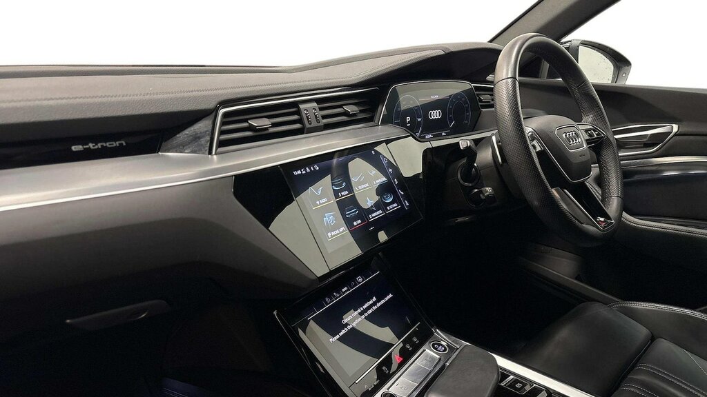 Audi Q8 e tron 55 S Line Sportback Quattro 114K Black #4