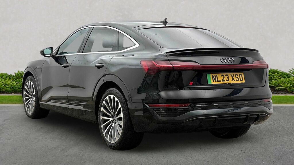 Audi Q8 e tron 55 S Line Sportback Quattro 114K Black #2