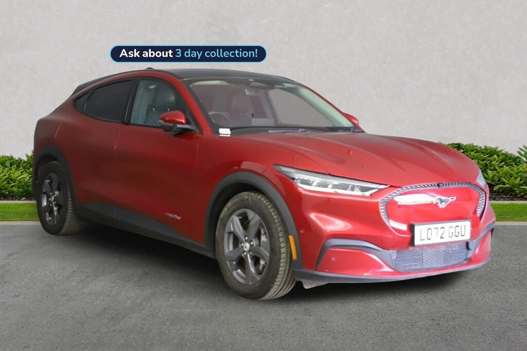 Ford Mustang Mach-E 198Kw Standard Range 70Kwh Rwd Red