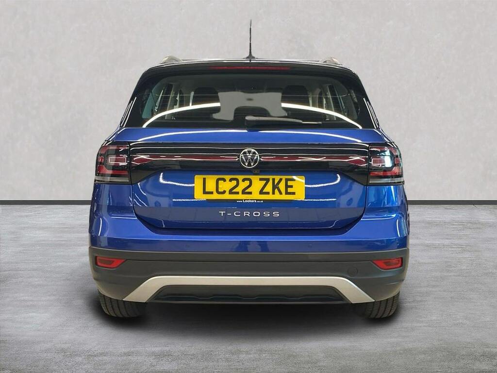 Volkswagen T-Cross 1.0 Tsi Se Suv Dsg Euro 6 Ss 110 Ps Blue #4