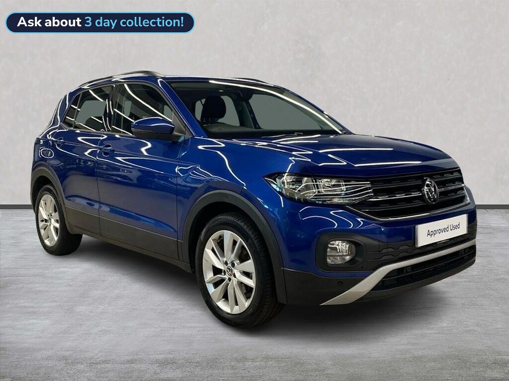 Volkswagen T-Cross 1.0 Tsi Se Suv Dsg Euro 6 Ss 110 Ps Blue