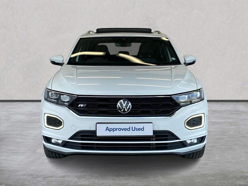 Volkswagen T-Roc 1.5 Tsi Gpf Evo R-line Suv Dsg Euro 6 White #5