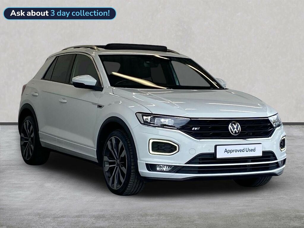 Volkswagen T-Roc 1.5 Tsi Gpf Evo R-line Suv Dsg Euro 6 White