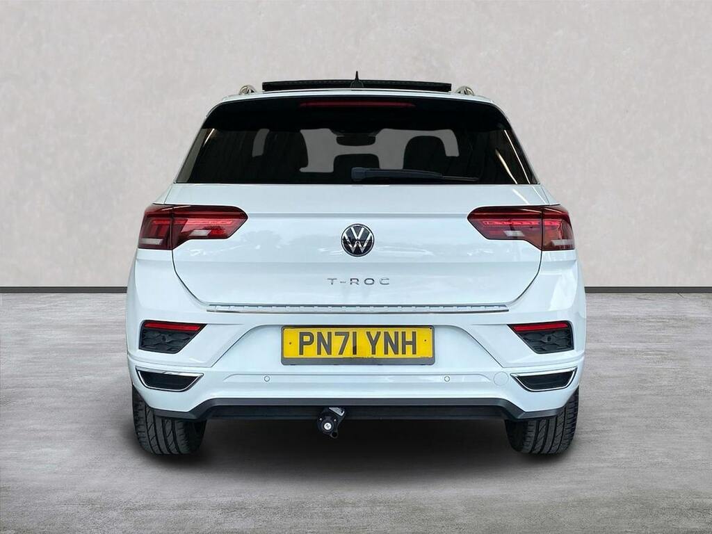 Volkswagen T-Roc 1.5 Tsi Gpf Evo R-line Suv Dsg Euro 6 White #4