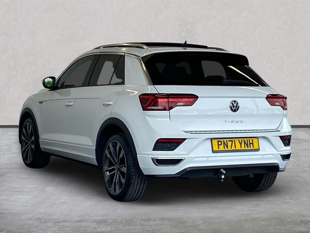 Volkswagen T-Roc 1.5 Tsi Gpf Evo R-line Suv Dsg Euro 6 White #2