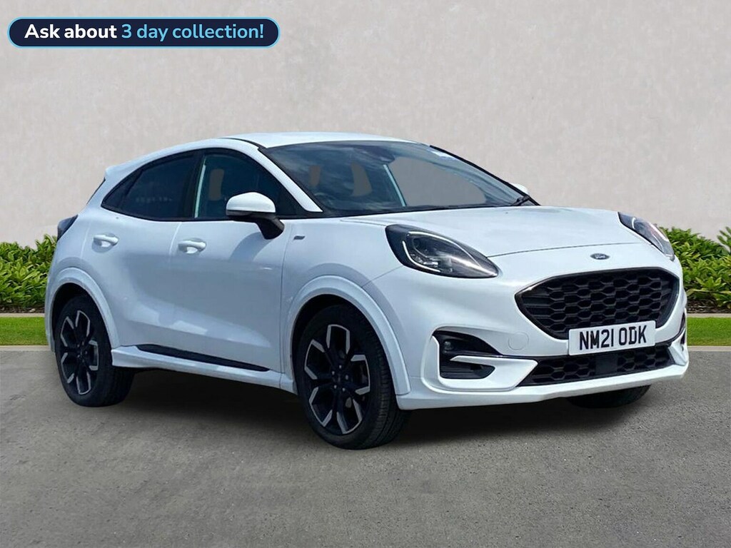 Ford Puma 1.0T Ecoboost Mhev St-line X Suv White