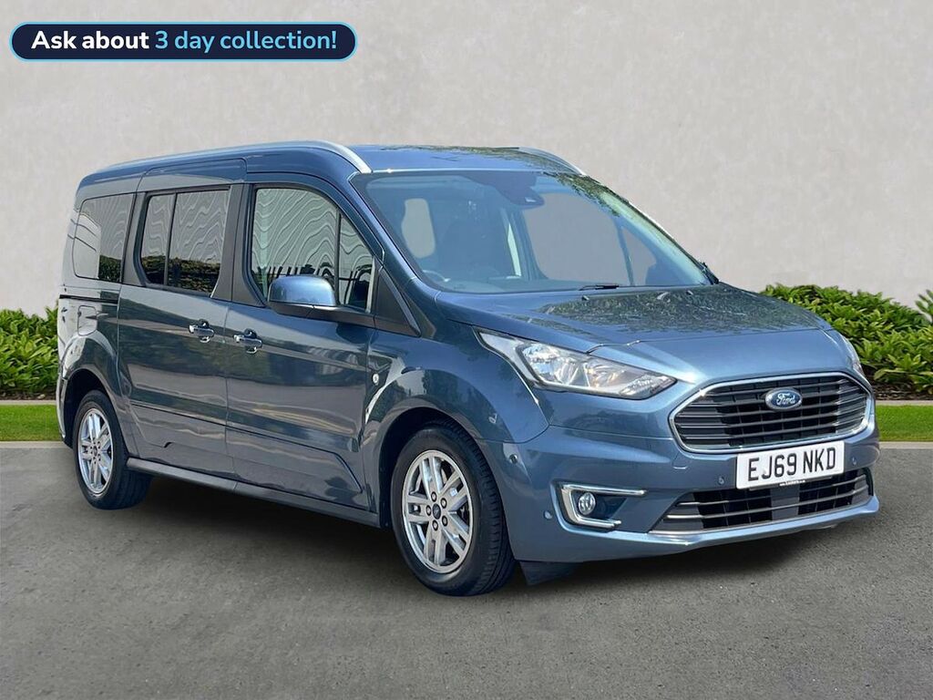 Ford Grand Tourneo Connect 1.5 Ecoblue 120 Titanium Powershift Blue