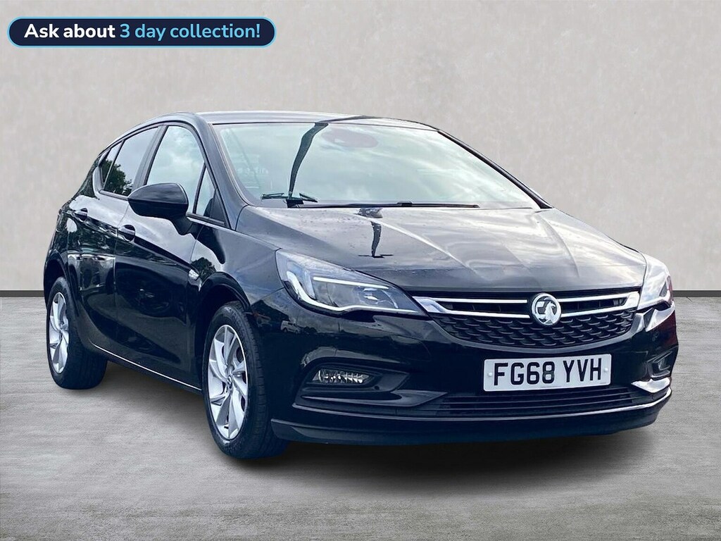 Vauxhall Astra 1.6 Cdti Ecotec Blueinjection Tech Line Nav Hatchb Black