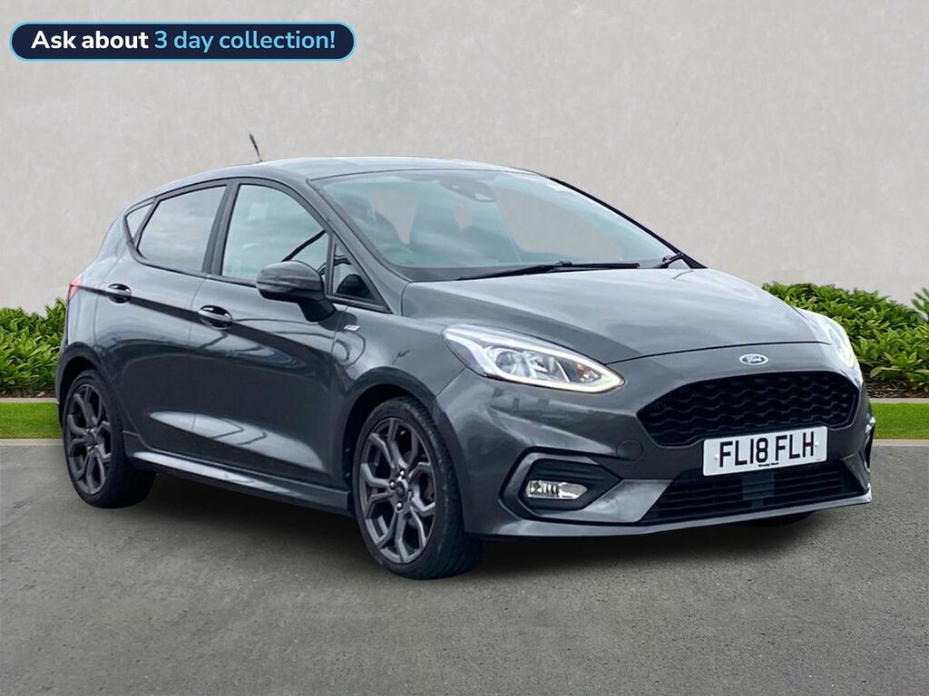 Ford Fiesta 1.0T Ecoboost St-line Hatchback Grey