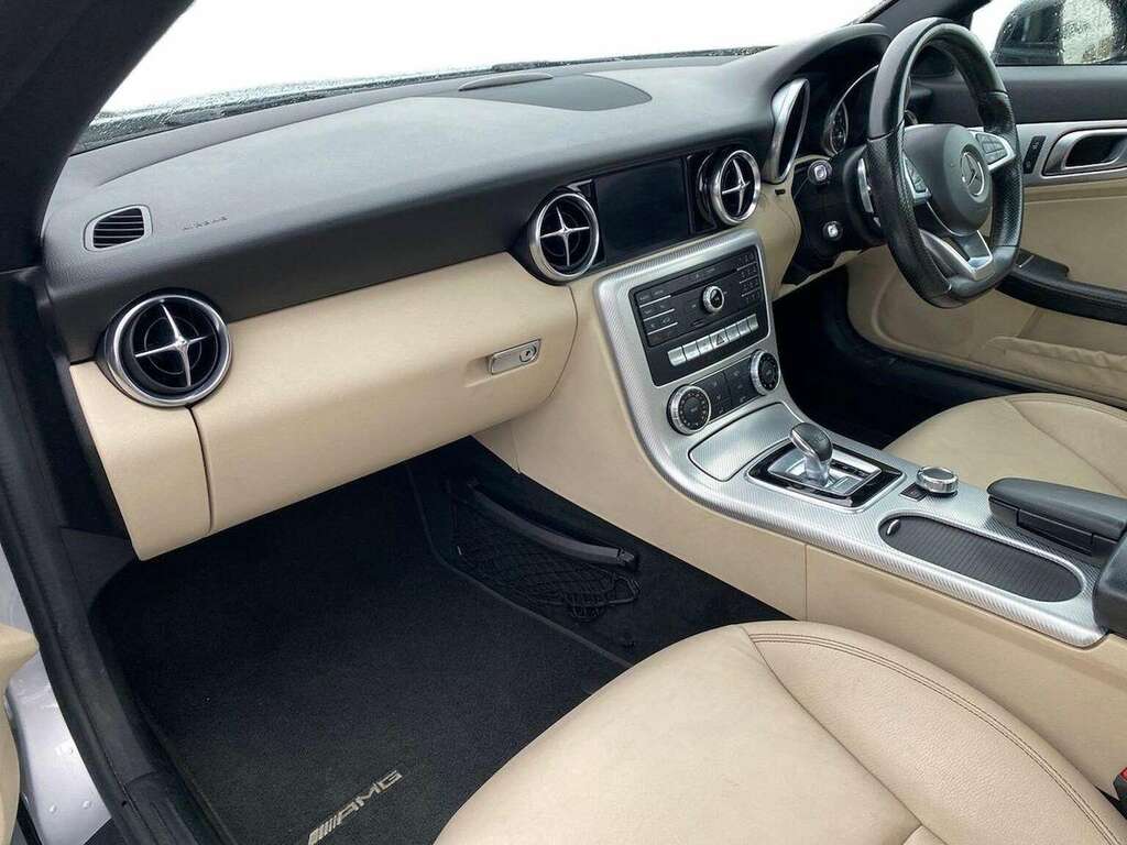 Mercedes-Benz SLC Slc 250D Amg Line 9G-tronic Silver #5