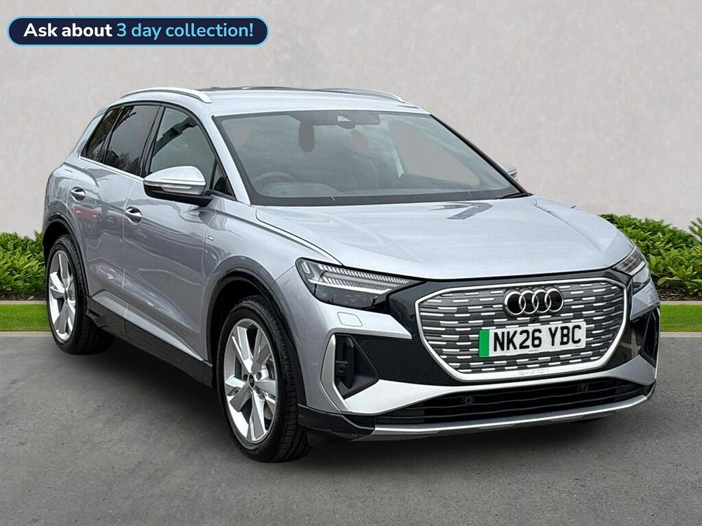 Audi Q4 E Tron 45 S Line Suv 82Kwh 286 Ps Silver