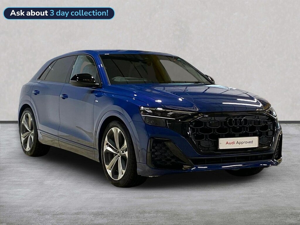 Audi Q8 3.0 Tfsi E Quattro 394 Black Ed Tiptronic Tech Blue