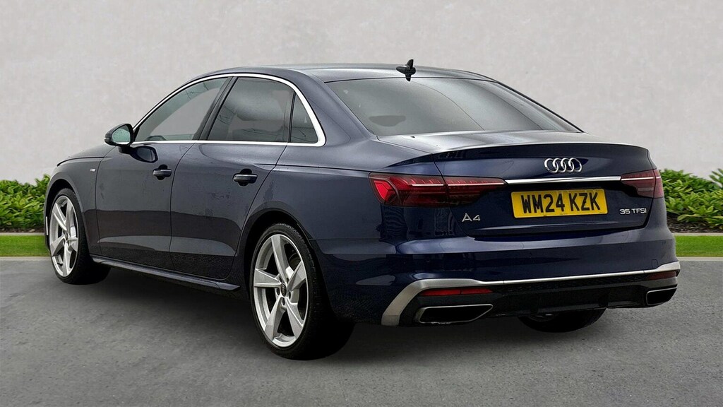 Audi A4 2.0 Tfsi 35 S Line Saloon S Tronic Euro Blue #2