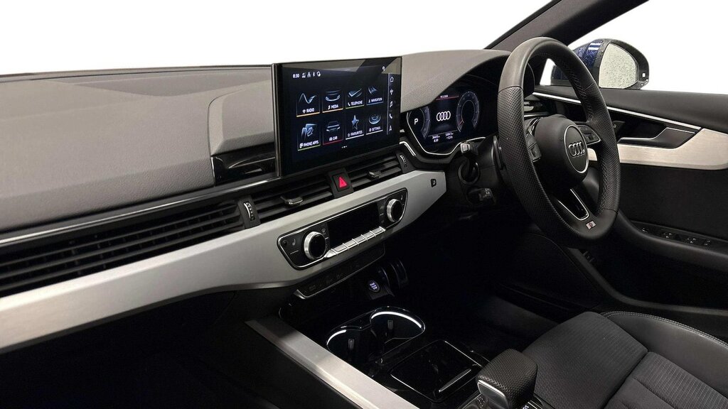 Audi A4 40 Tdi 204 Quattro Black Edition S Tronic Blue #7