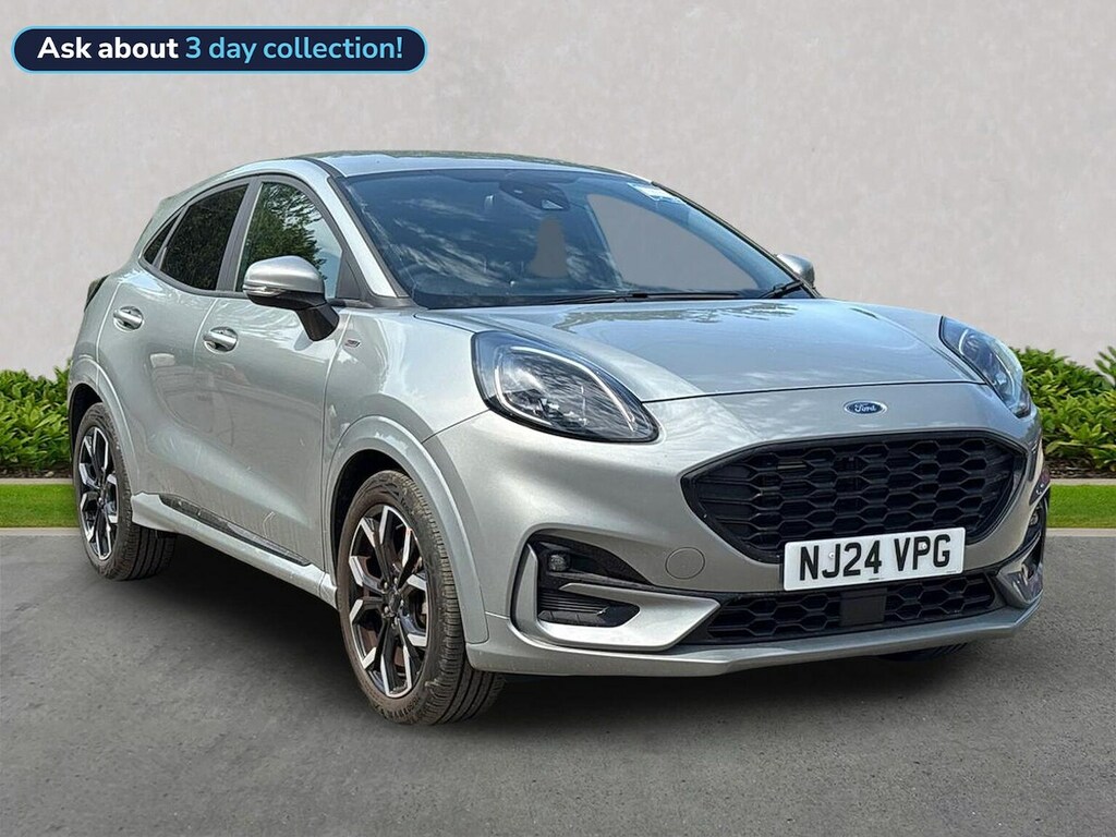 Ford Puma 1.0T Ecoboost Mhev St-line X Suv Hybrid Silver