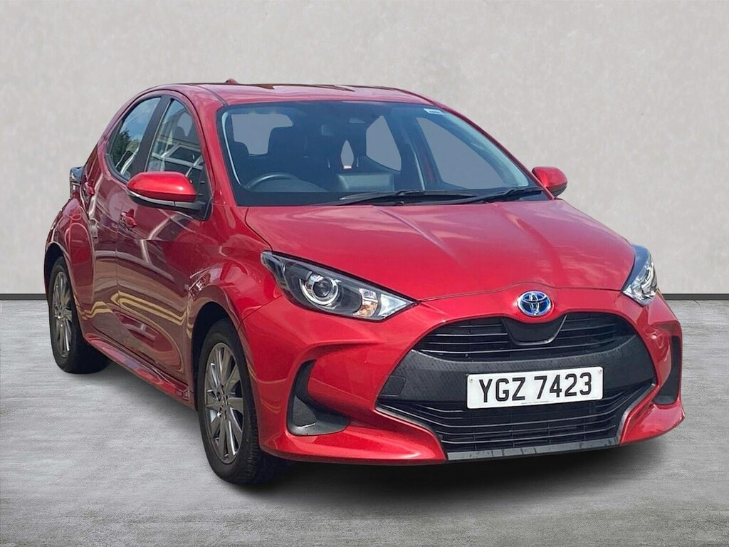 Toyota Yaris 1.5 Vvt-h Icon Hatchback Hybrid E-cvt E Red