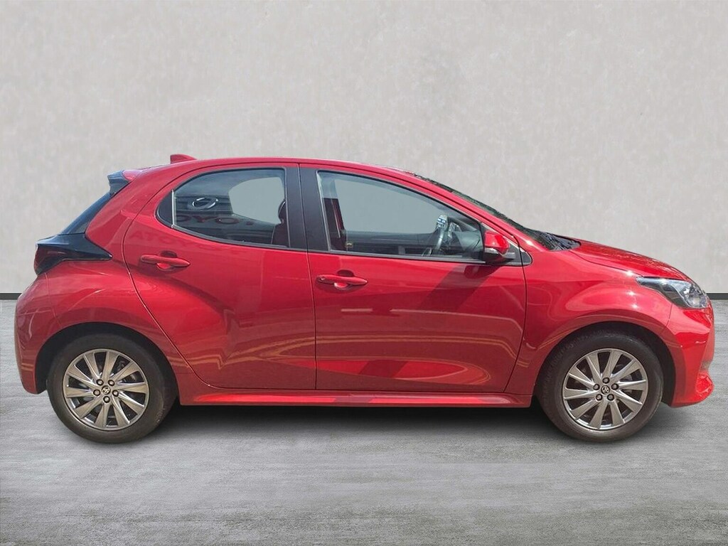 Toyota Yaris 1.5 Vvt-h Icon Hatchback Hybrid E-cvt E Red #3