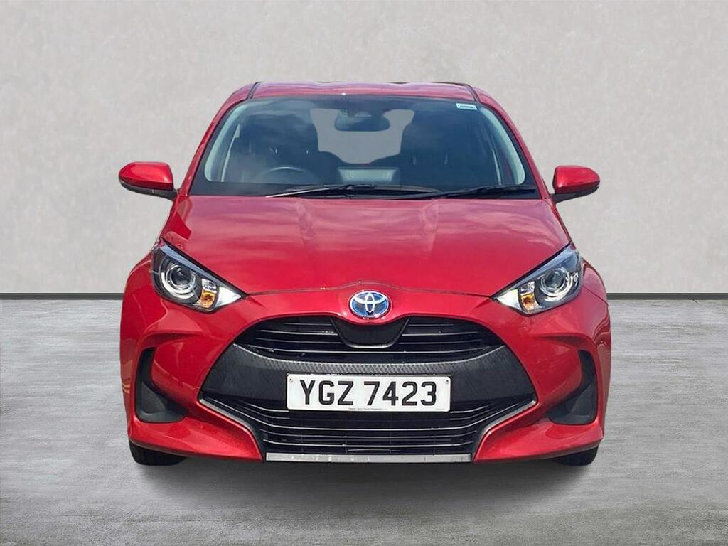 Toyota Yaris 1.5 Vvt-h Icon Hatchback Hybrid E-cvt E Red #5