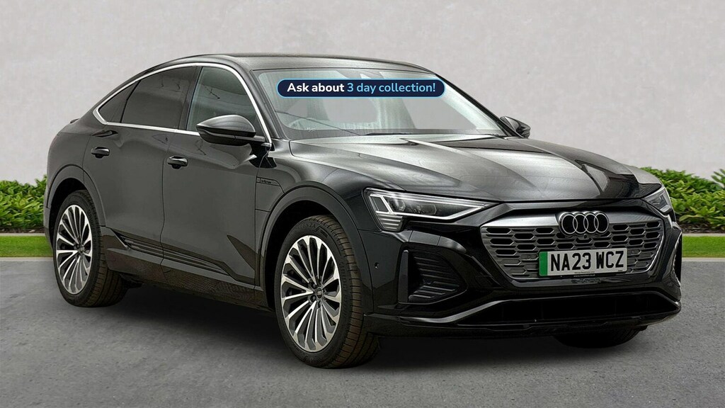 Audi Q8 e tron 55 S Line Sportback Quattro 114K Black