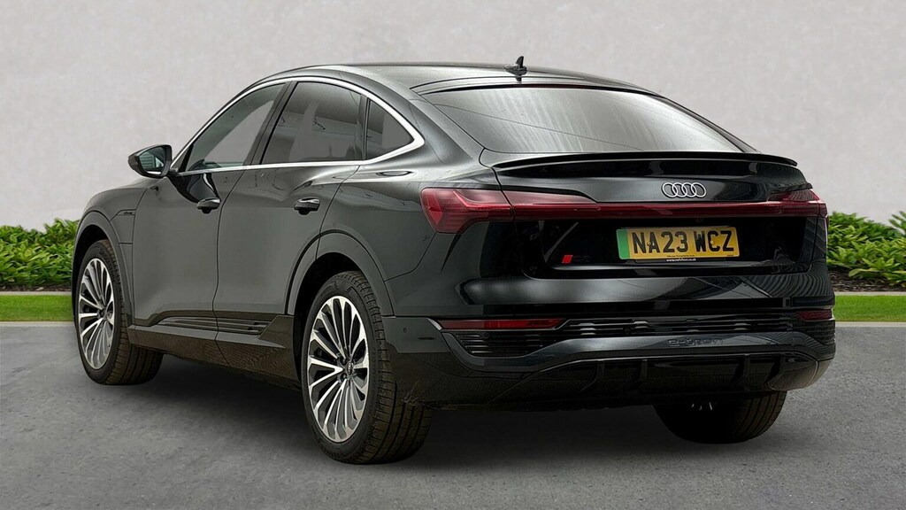 Audi Q8 e tron 55 S Line Sportback Quattro 114K Black #2