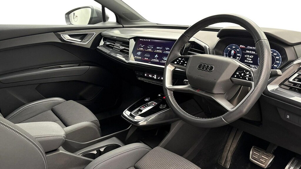 Audi Q4 E Tron 40 S Line Sportback 82Kwh 204 P Grey #5