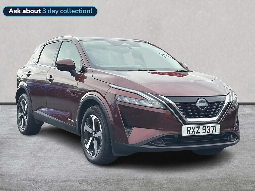 Nissan Qashqai 1.5 H E-power N-connecta Suv Hybrid Aut Red