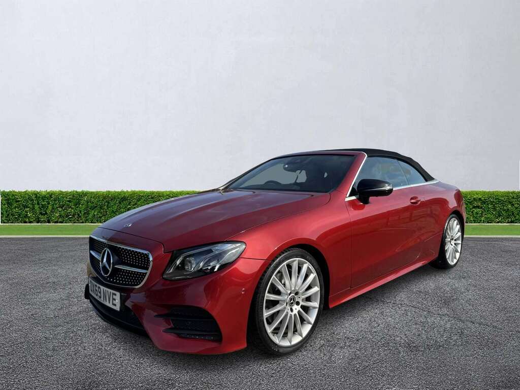 Mercedes-Benz E Class E220d Amg Line 9G-tronic Red