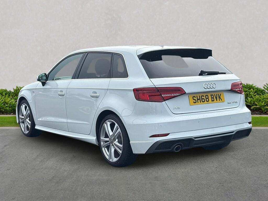 Audi A3 1.0 Tfsi 30 S Line Sportback Eur White #2