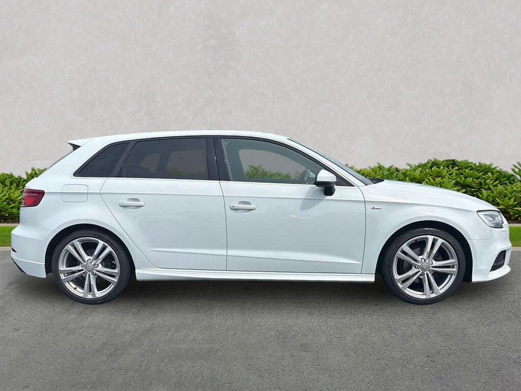 Audi A3 1.0 Tfsi 30 S Line Sportback Eur White #3