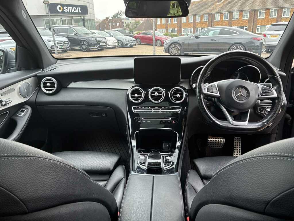 Mercedes-Benz GLC Class Coupe Glc 350 D 4Matic Amg Line Premium Plus 2017 Black #8