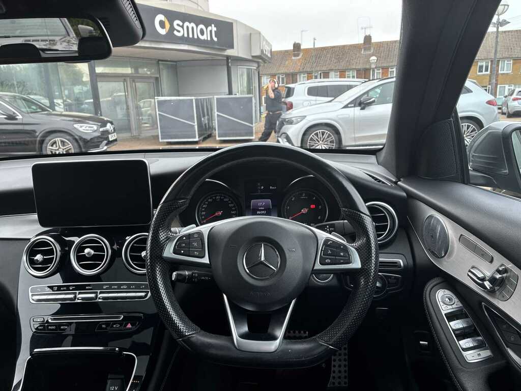 Mercedes-Benz GLC Class Coupe Glc 350 D 4Matic Amg Line Premium Plus 2017 Black #9