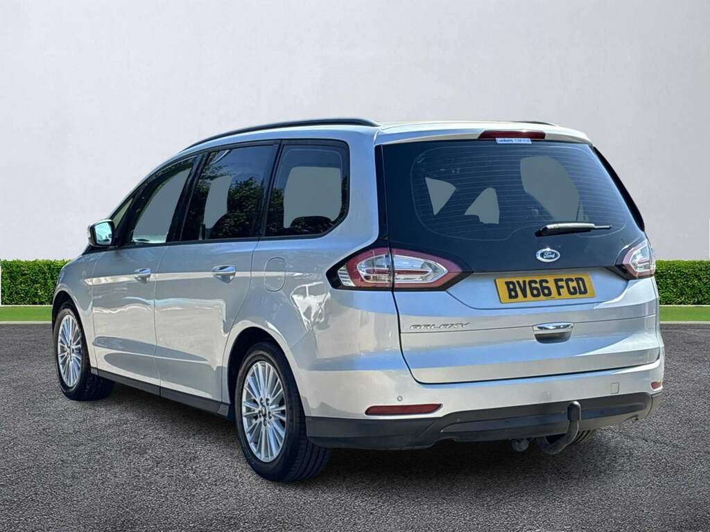 Ford Galaxy 2.0 Tdci 150 Zetec Powershift Silver #2
