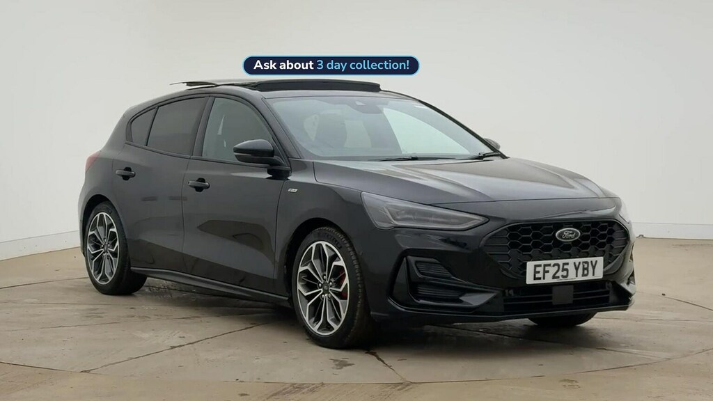 Ford Focus 1.0T Ecoboost Mhev St-line X Hatchback Black