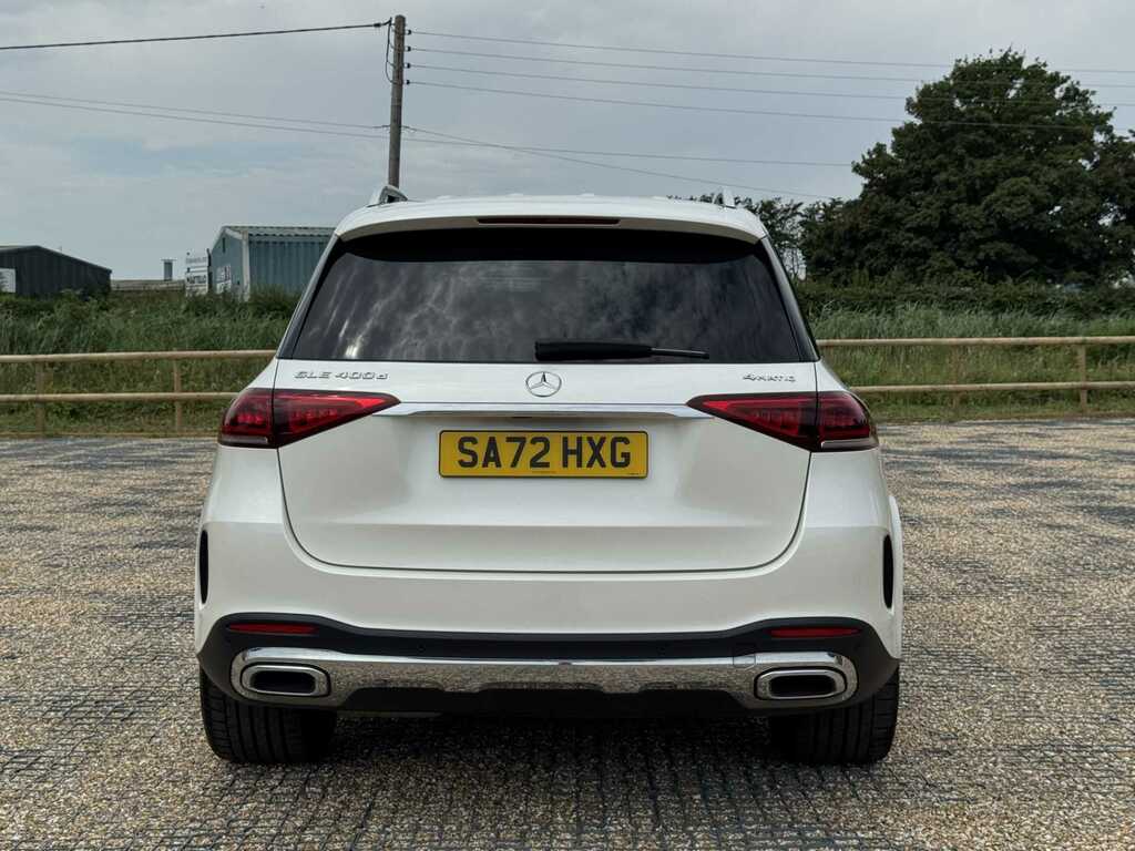 Mercedes-Benz GLE Class Gle 400D 4Matic Amg Line Prem 9G-tronic 7 St White #6