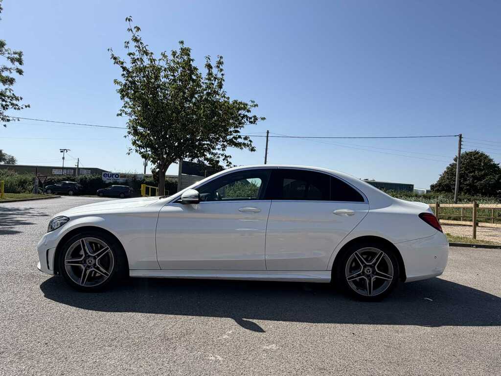 Mercedes-Benz C Class C300 Amg Line Edition Premium 9G-tronic White #6