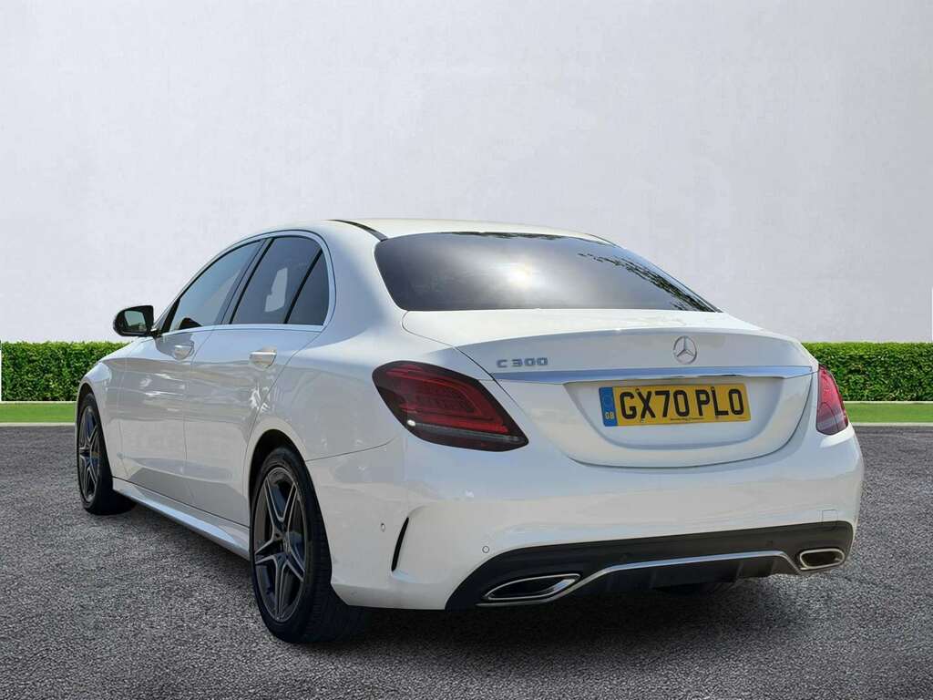 Mercedes-Benz C Class C300 Amg Line Edition Premium 9G-tronic White #5