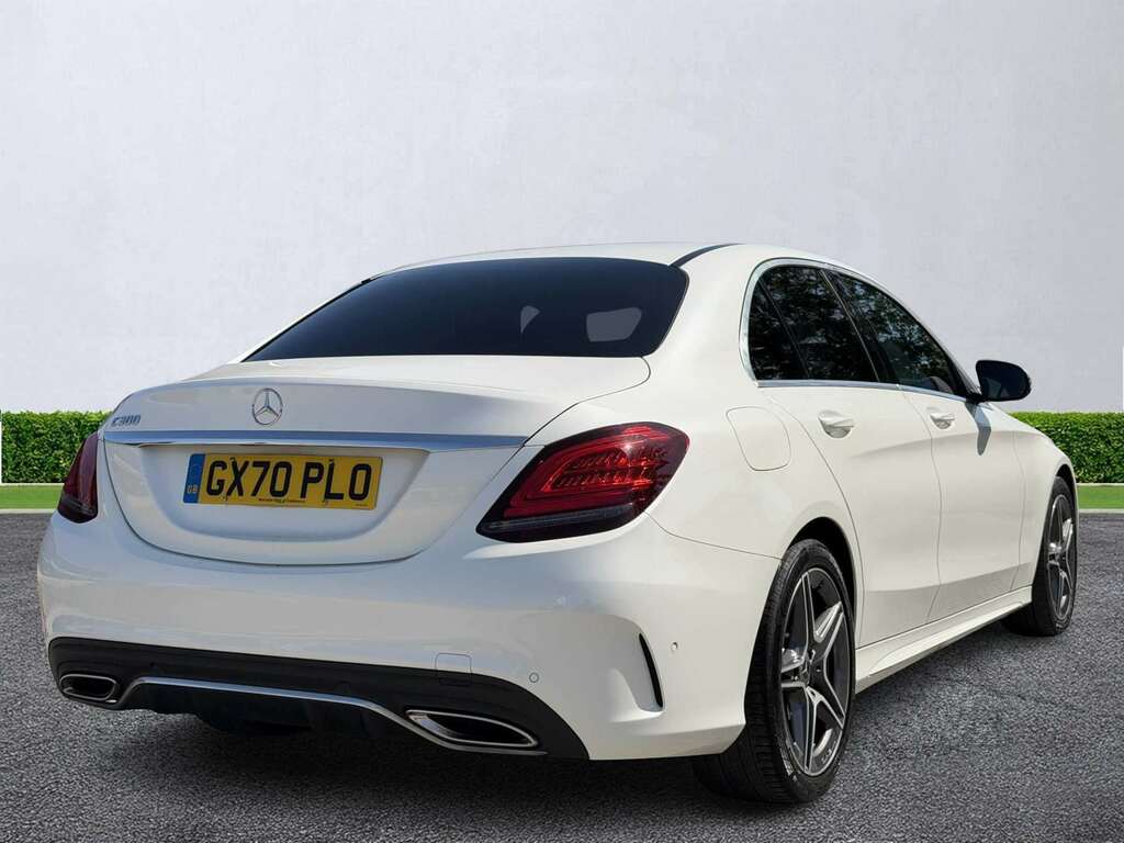 Mercedes-Benz C Class C300 Amg Line Edition Premium 9G-tronic White #3