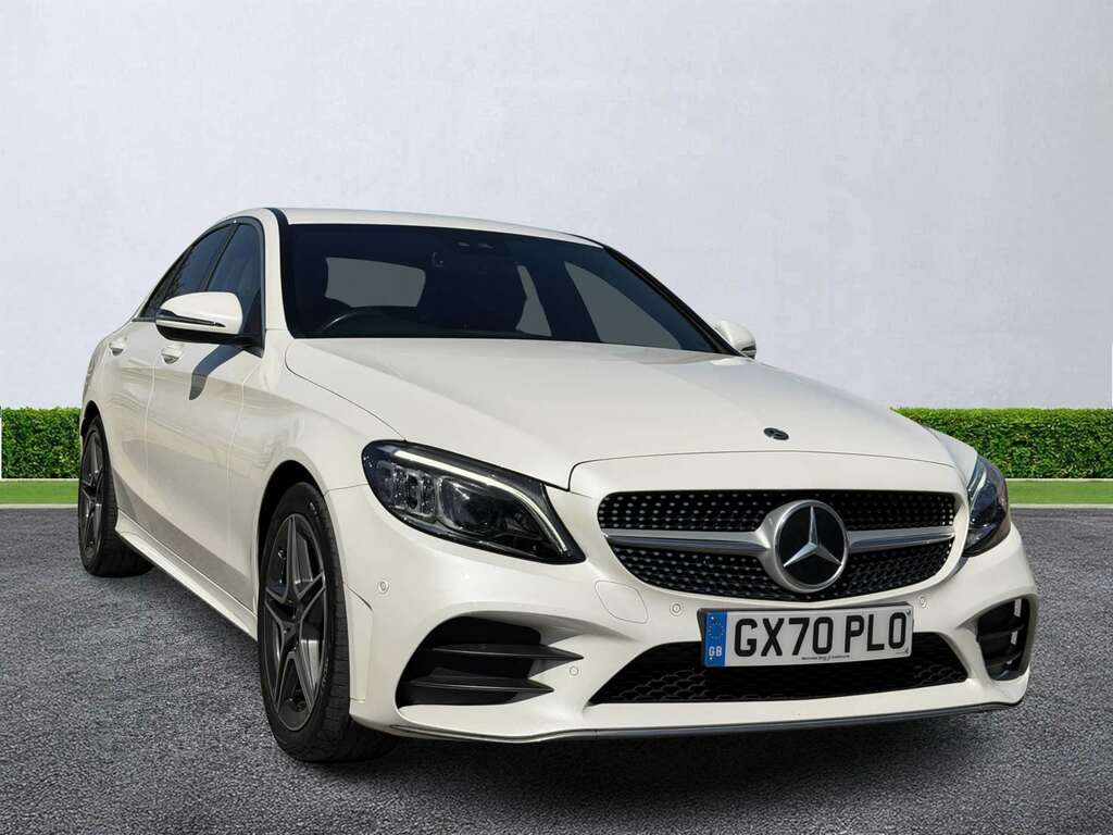 Mercedes-Benz C Class C300 Amg Line Edition Premium 9G-tronic White