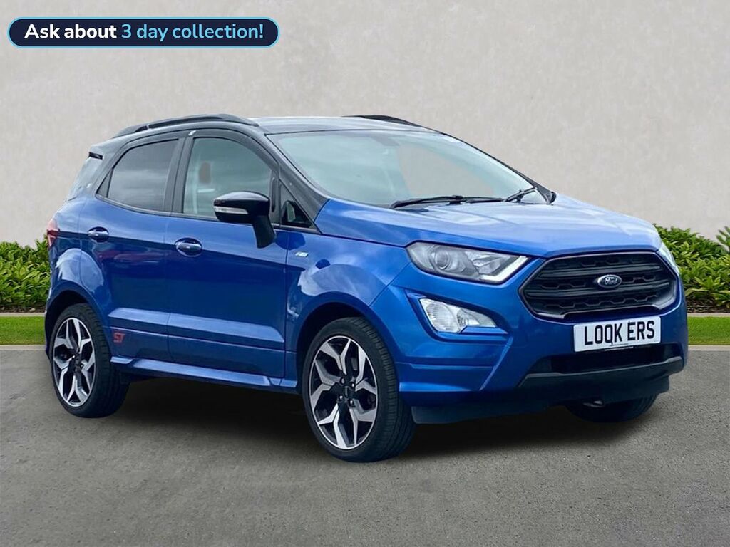 Ford Ecosport 1.0 Ecoboost 125 St-line Blue