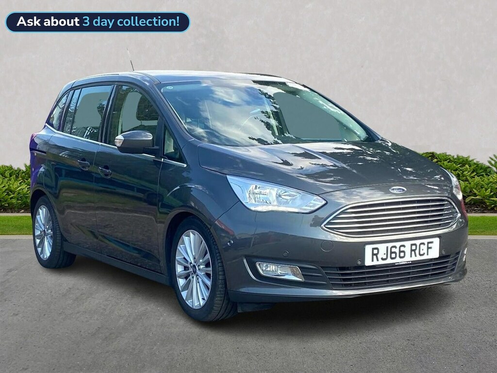 Ford Grand C-Max 1.5 Tdci Titanium Mpv Powershift Euro 6 Grey