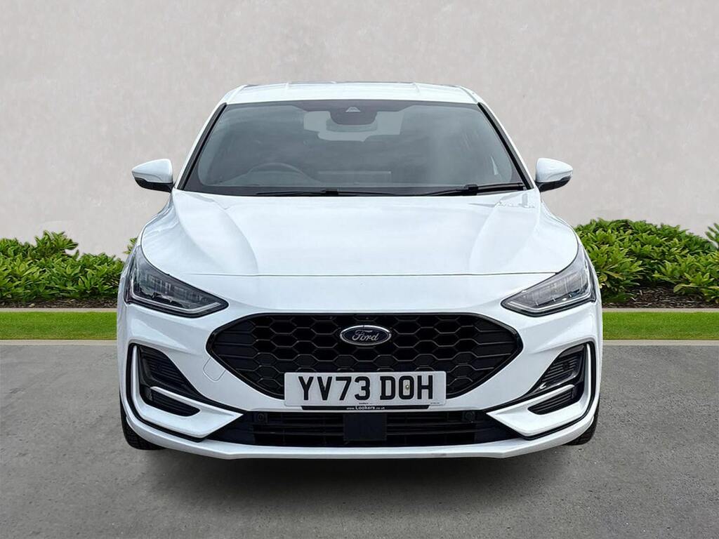 Ford Focus 1.0T Ecoboost St-line Hatchback White #5
